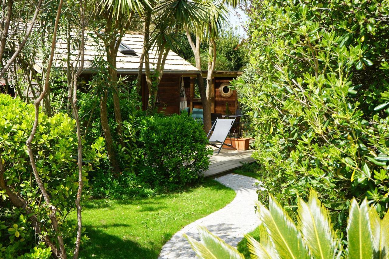 La Cabane D'Arbolateia Piscine & Spa Bidart Exterior photo
